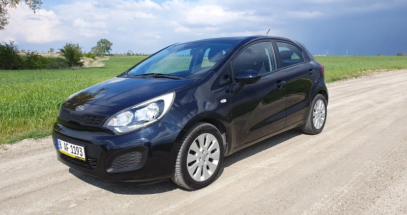 Kia Rio cena 23999 przebieg: 149850, rok produkcji 2012 z Trzciel małe 466